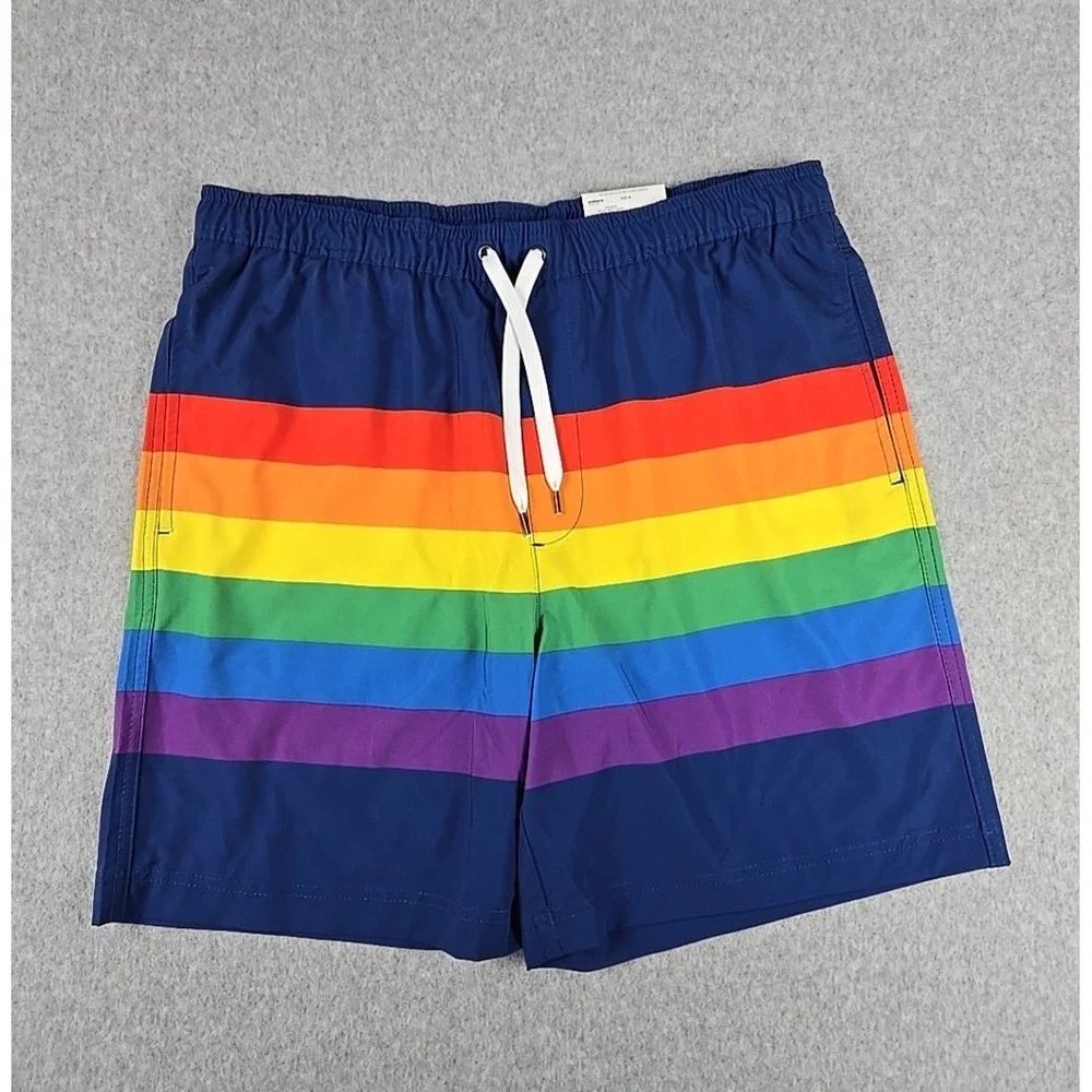 Sonoma Swim Trunk Shorts Mens Size Medium‎ Lined 7
